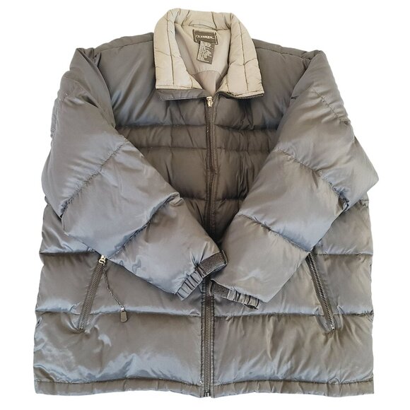 Outbrook Mens Puffer Down Jacket Coat Size XL Black Polyester Outer Shell Winter - Picture 2 of 13